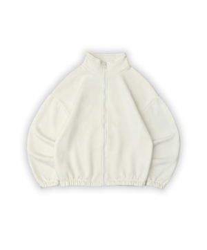 CAMPERA BOXY FRISADO CREMA