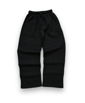 jogging baggy negro frisado c/ regulador