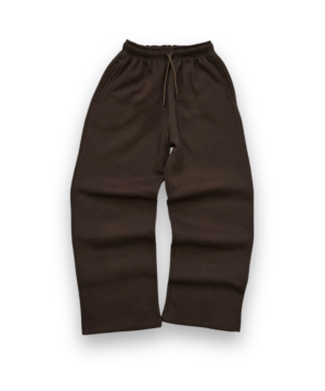 jogging baggy chocolate frisado c/regulador
