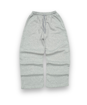 jogging baggy gris frisado c/ regulador