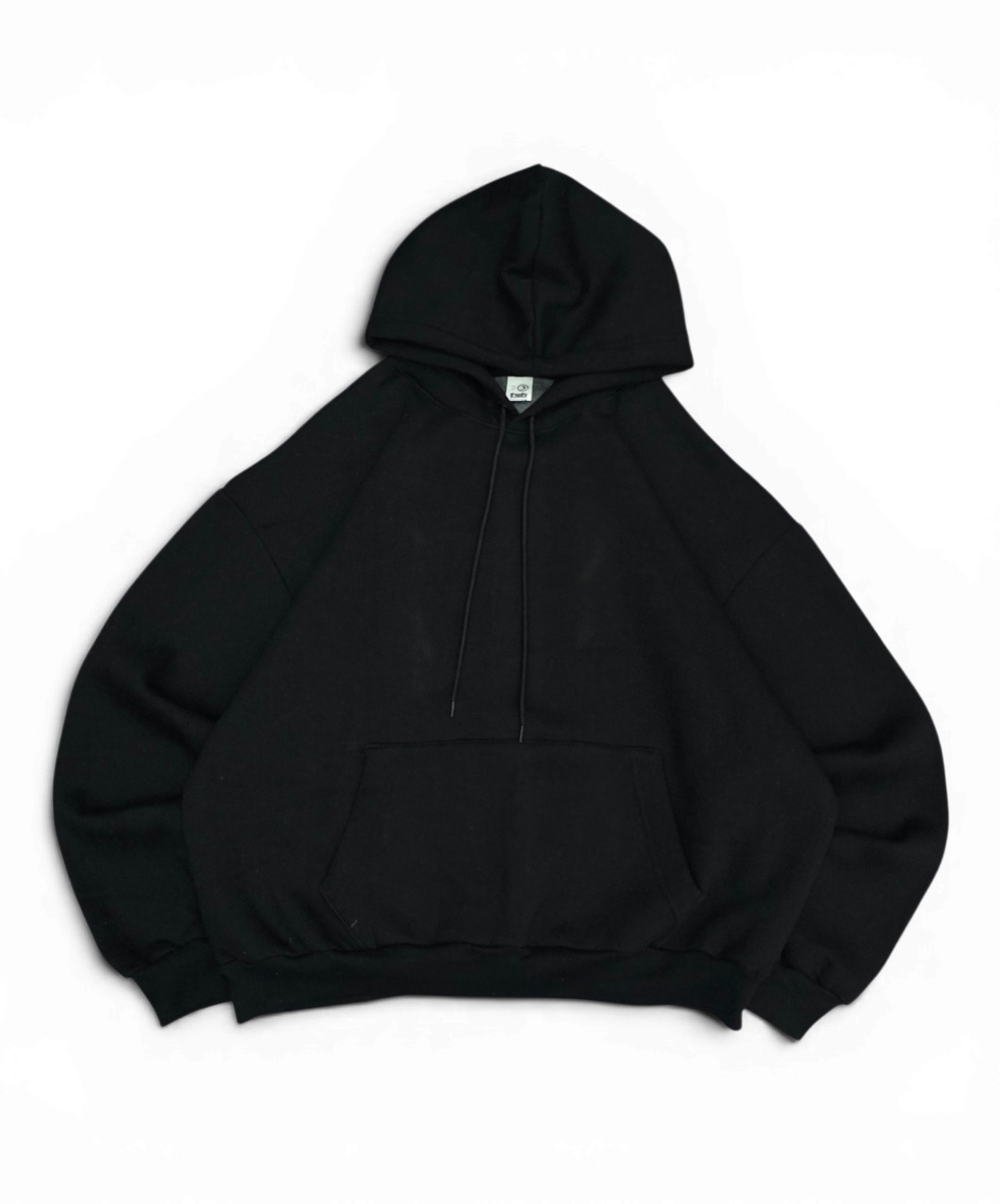 buzo boxy frisado negro