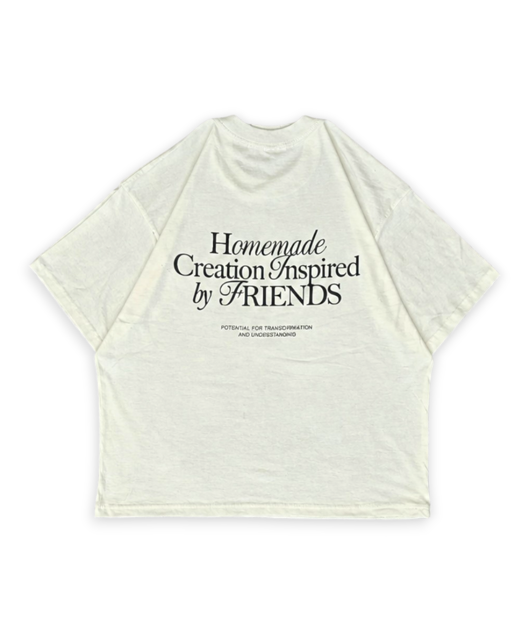 remera boxy ‘friends’ natural